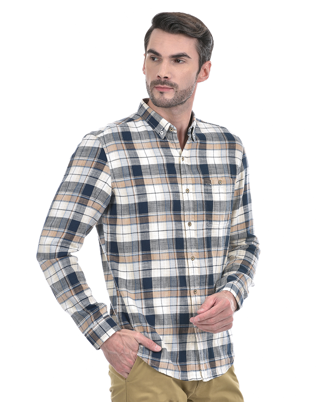 Numero Uno Men Checkered Multicolor Shirt